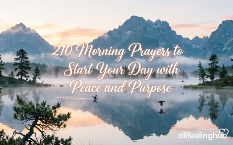 210 Morning Prayers to Start Your Day with Peace and Purpose