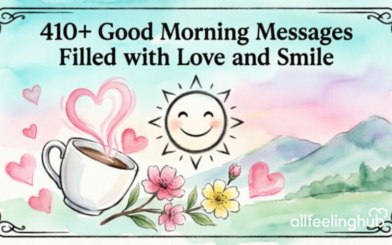 410+ Good Morning Message Filled with Love and Smiles