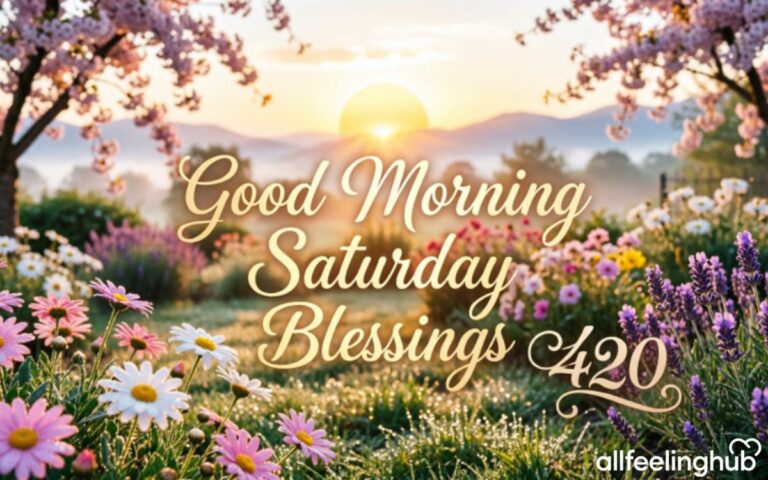 420 +Good Morning Saturday Blessings: Images and Greetings