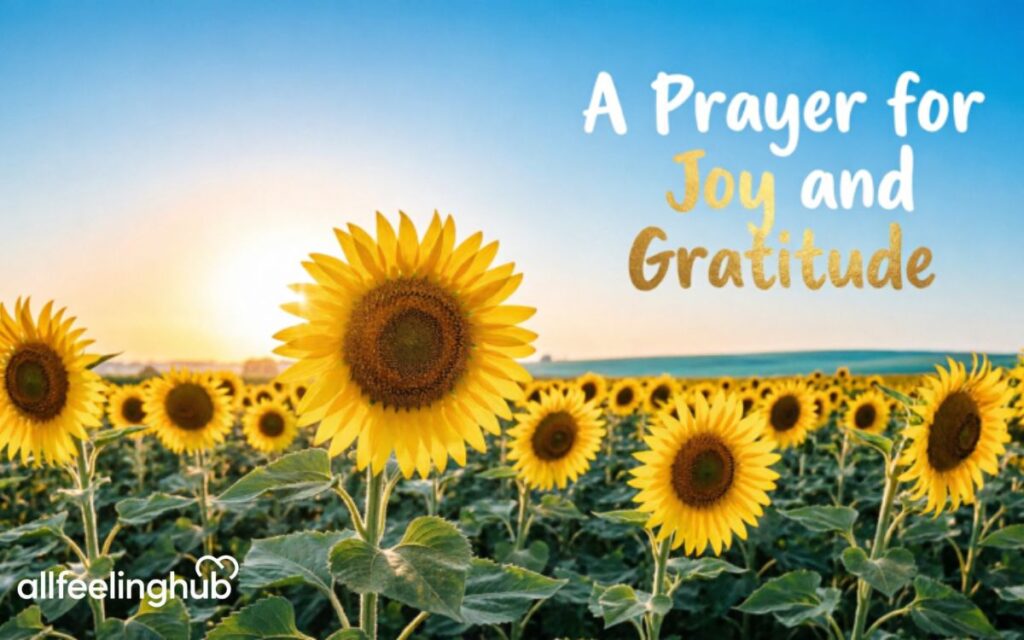 A Prayer for Joy and Gratitude