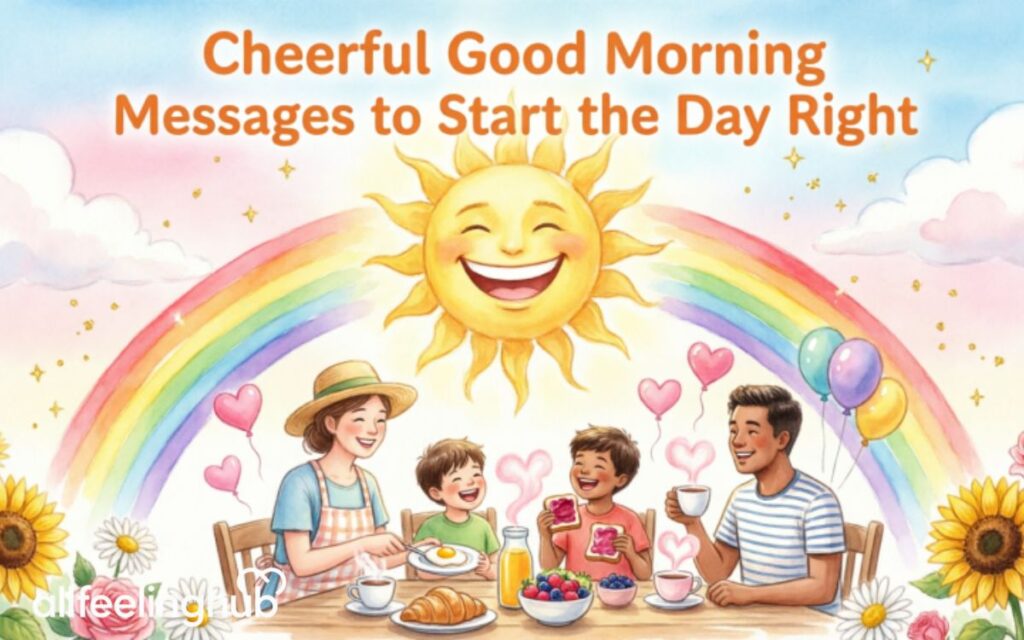 Cheerful Good Morning Messages to Start the Day Right