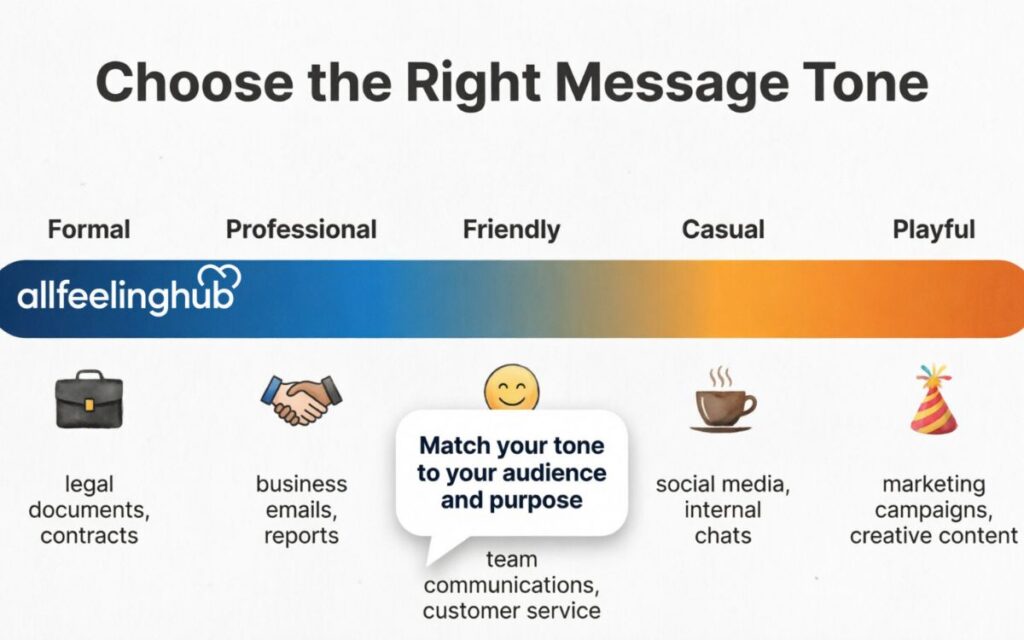Choose the Right Message Tone