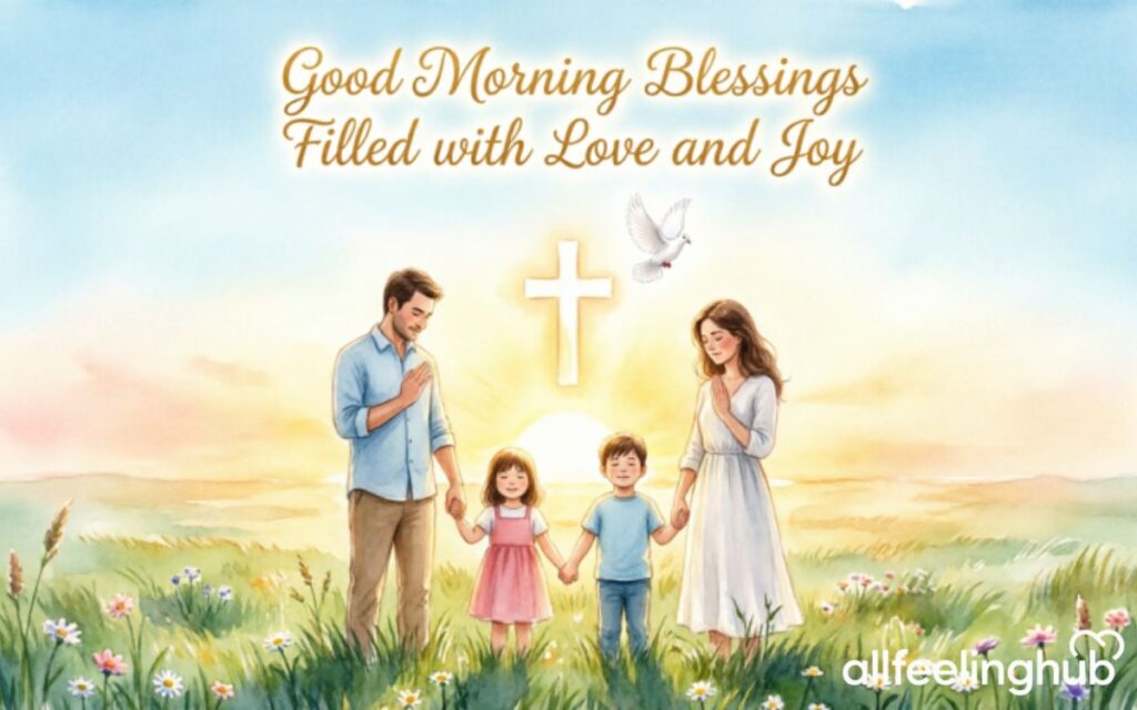 Good Morning Blessings Filled with Love and Joy