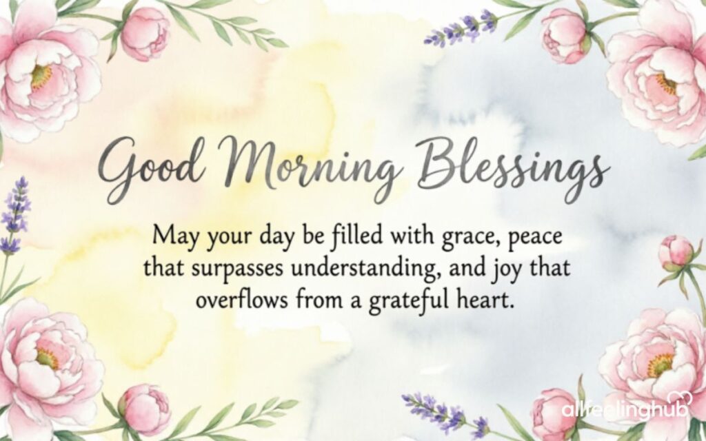 Good Morning Blessings and Prayers