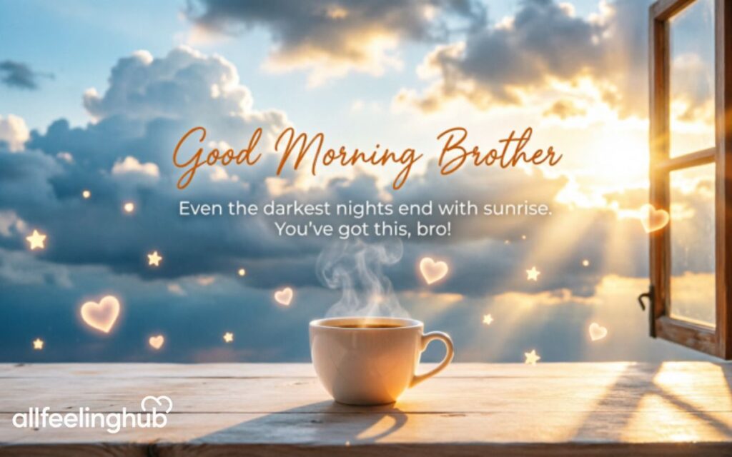 Good Morning Messages for Troubled Times for Brothers