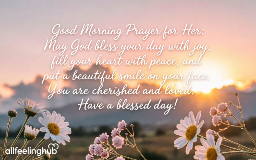 Good Morning Prayer Message for Her