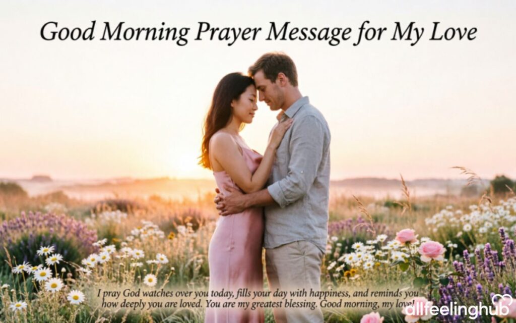 Good Morning Prayer Message for My Love