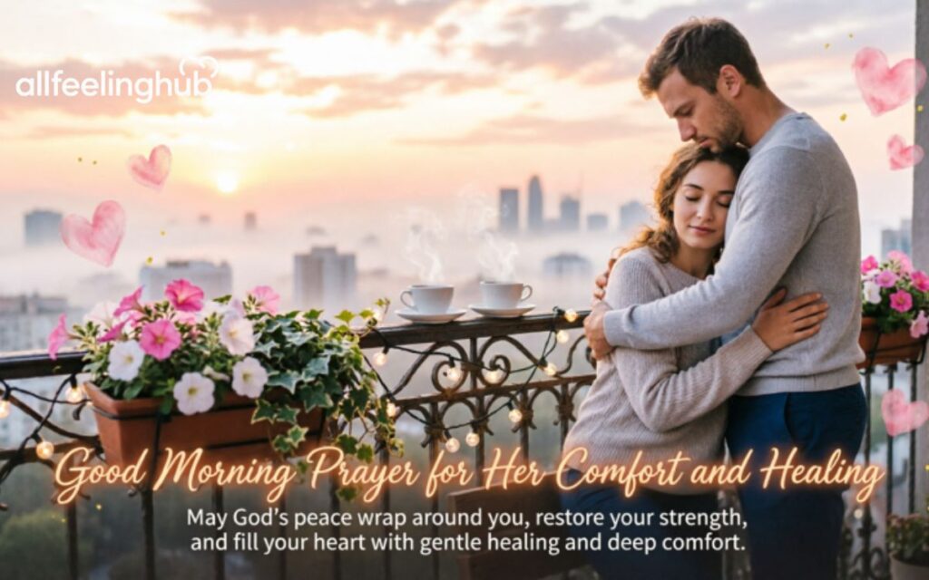 Good Morning Prayer for Her Comfort and Healing