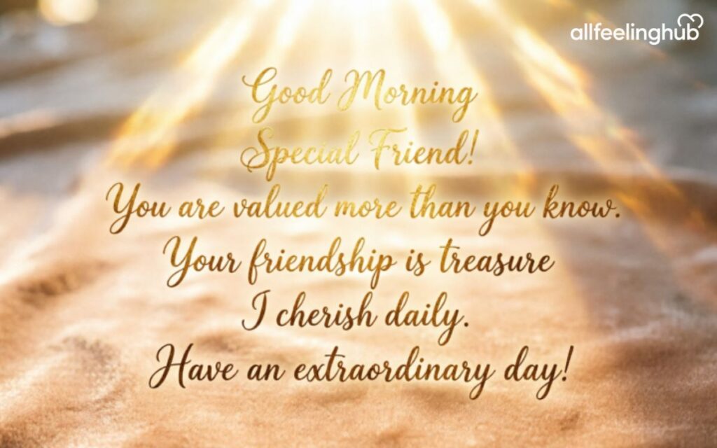 Good Morning Quote for a Friend
