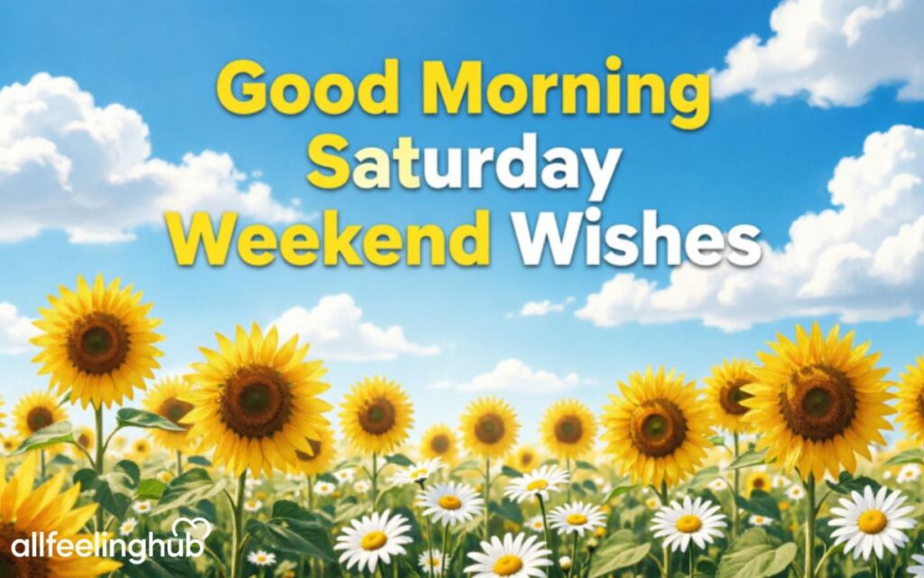 Good Morning Saturday Weekend Wishes