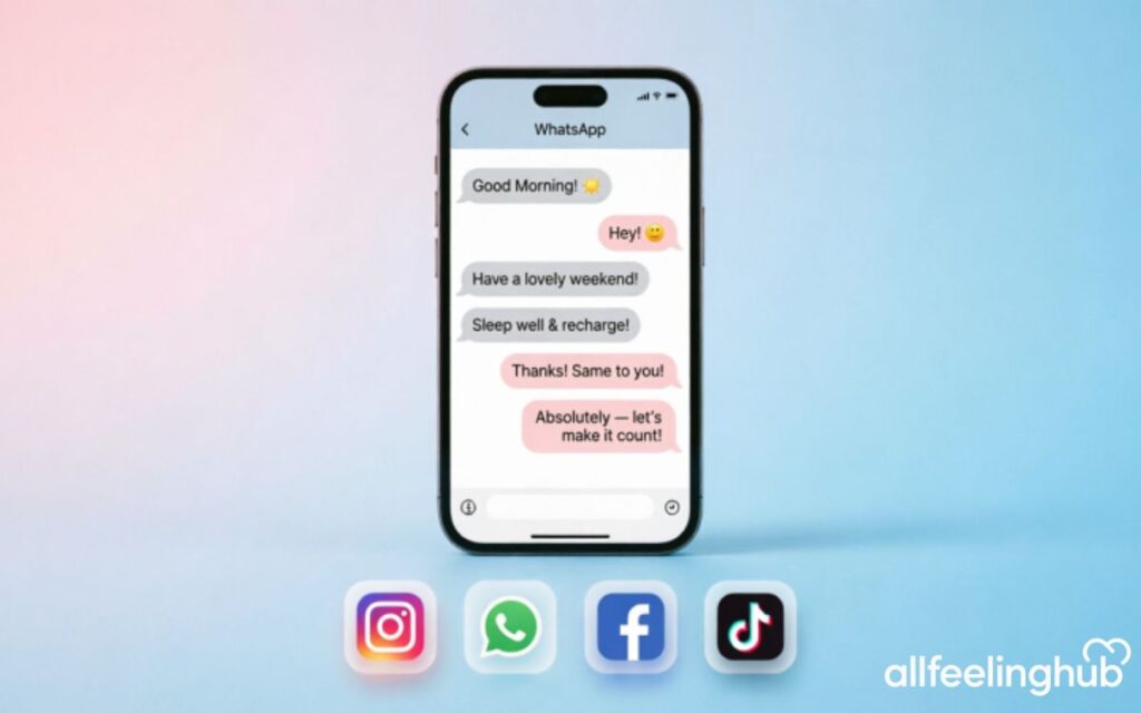 Good Morning Weekend Texts for WhatsApp and Social Media