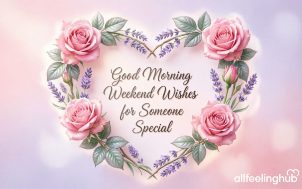 Good Morning Weekend Wishes for Someone Special
