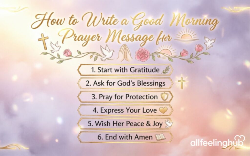 How to Write a Good Morning Prayer Message for Her