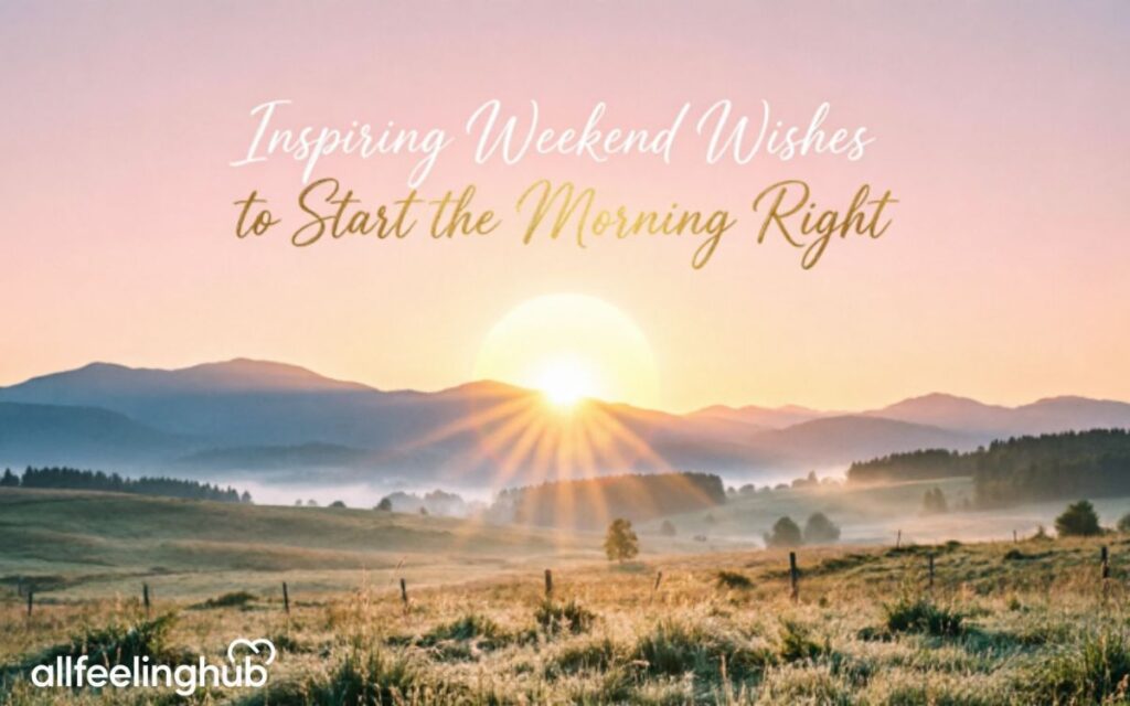 Inspiring Weekend Wishes to Start the Morning Right