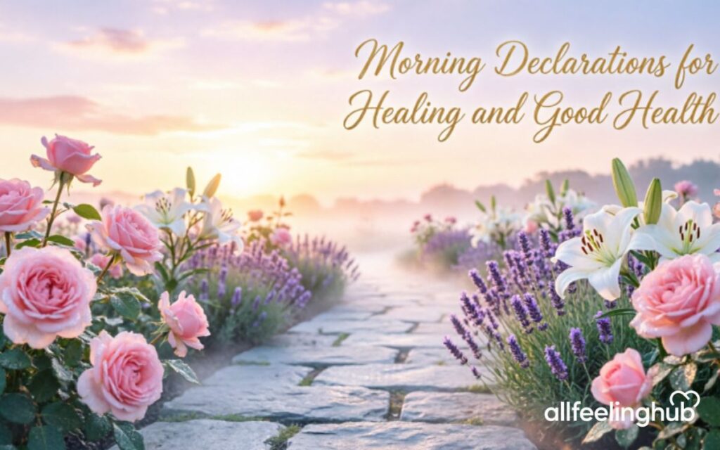 Morning Declarations for Healing and Good Health
