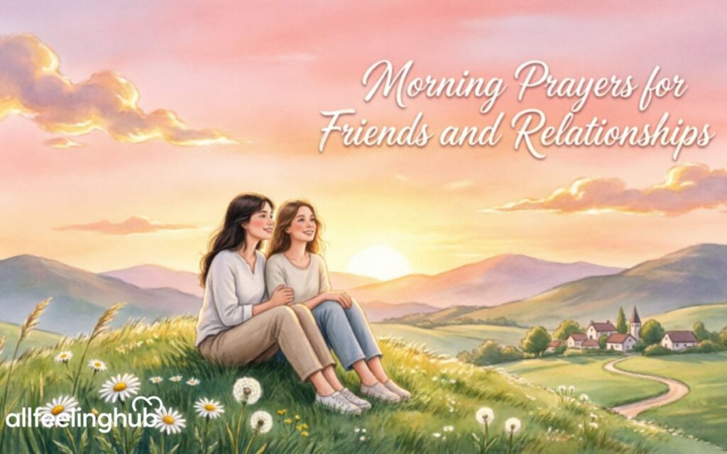 Morning Prayers for Friends and Relationships