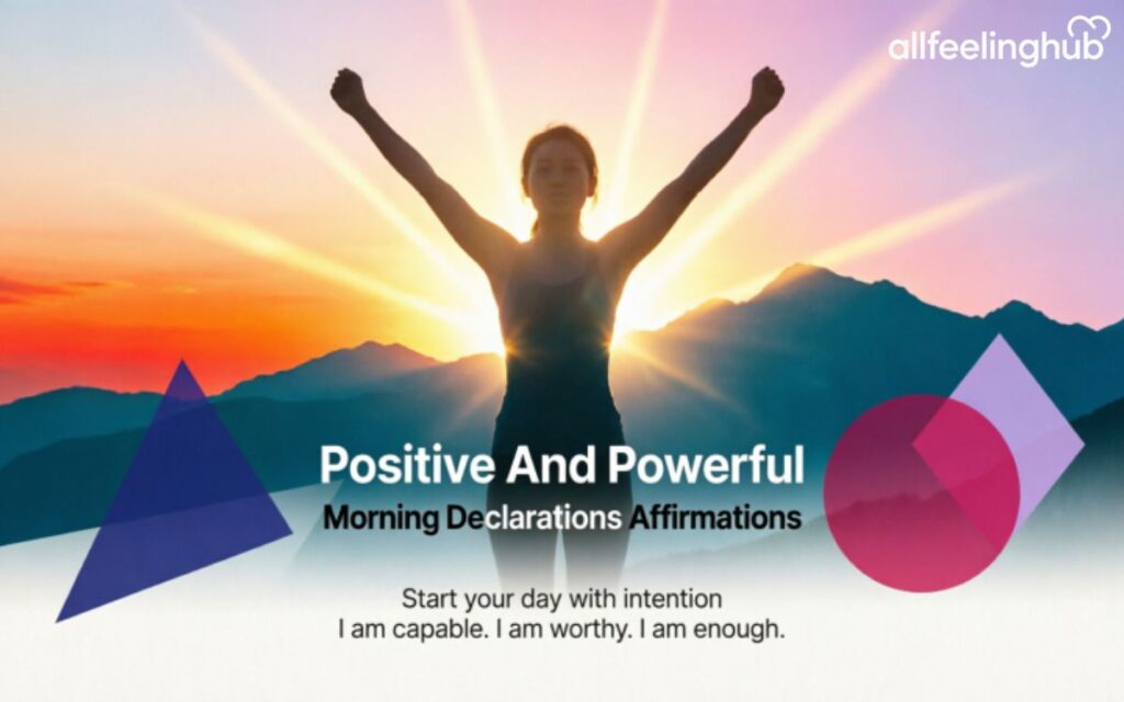Positive And Powerful Morning Declarations / Affirmation
