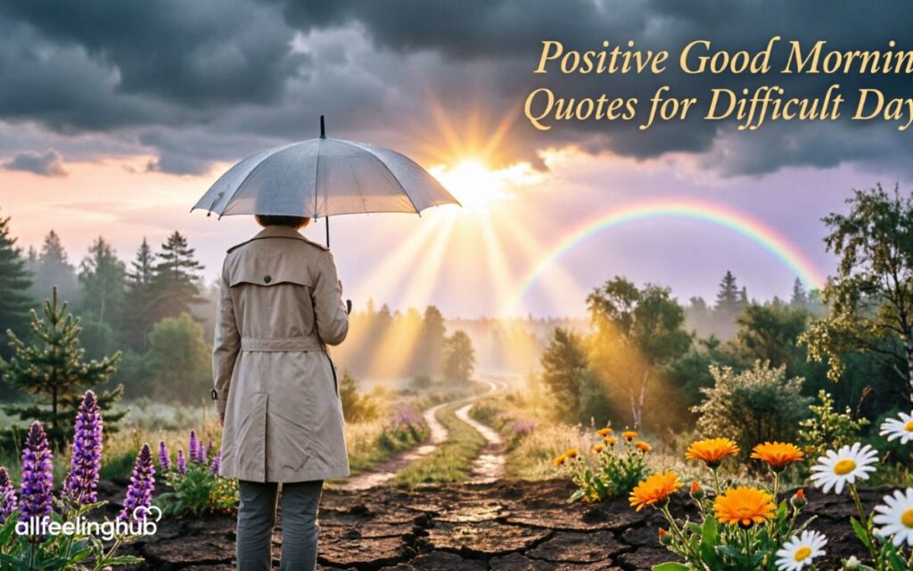 Positive Good Morning Quotes for Difficult Days