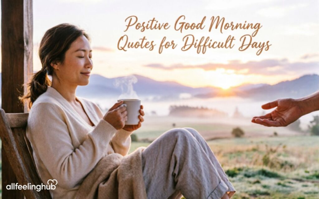 Positive Good Morning Quotes for Difficult Days