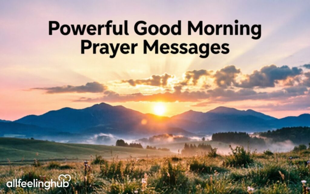 Powerful Good Morning Prayer Messages