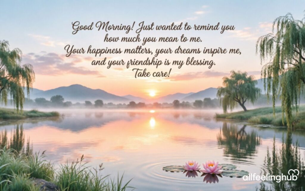 Short Good Morning Messages for Friends