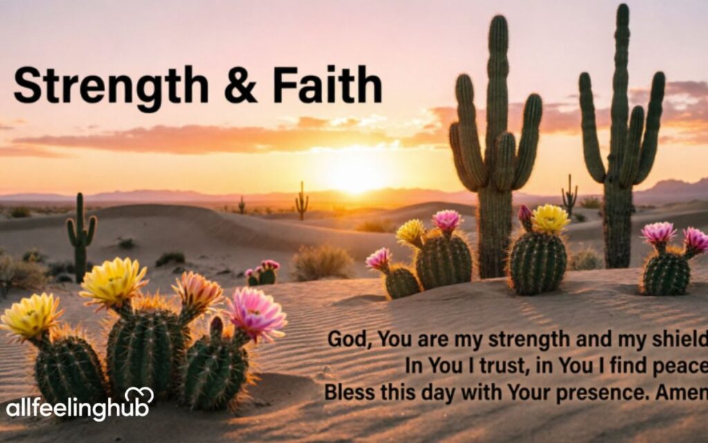 Short Morning Prayer for Strength