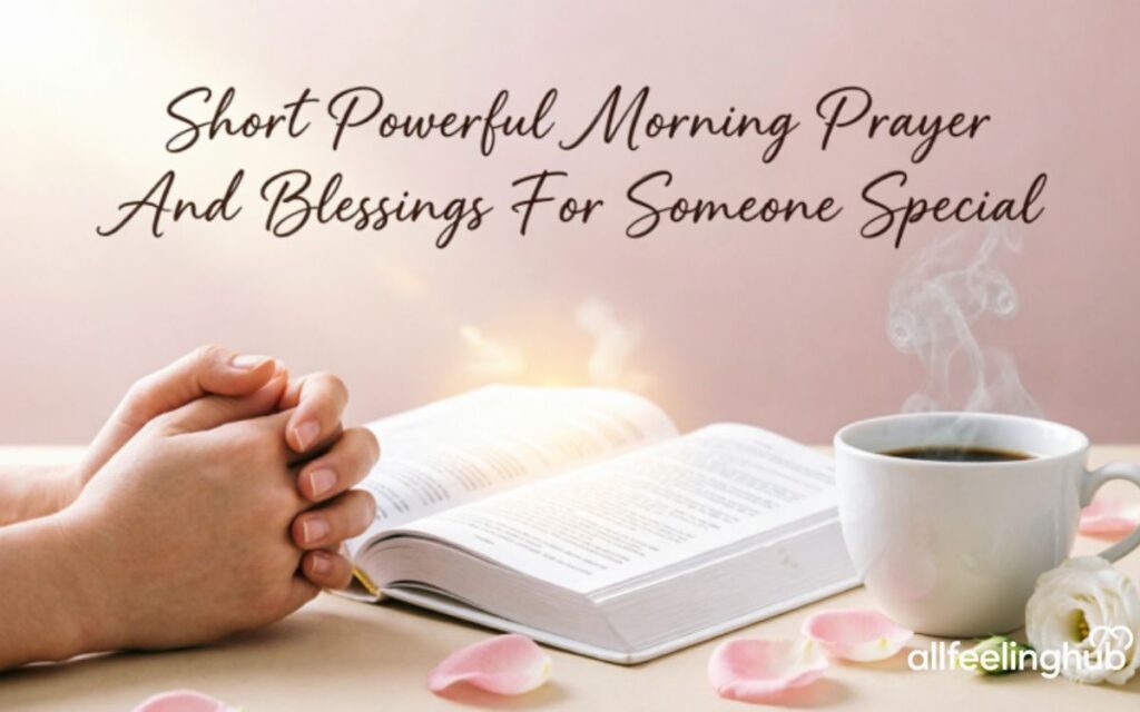 Short Powerful Morning Prayer And Blessings For Someone Special