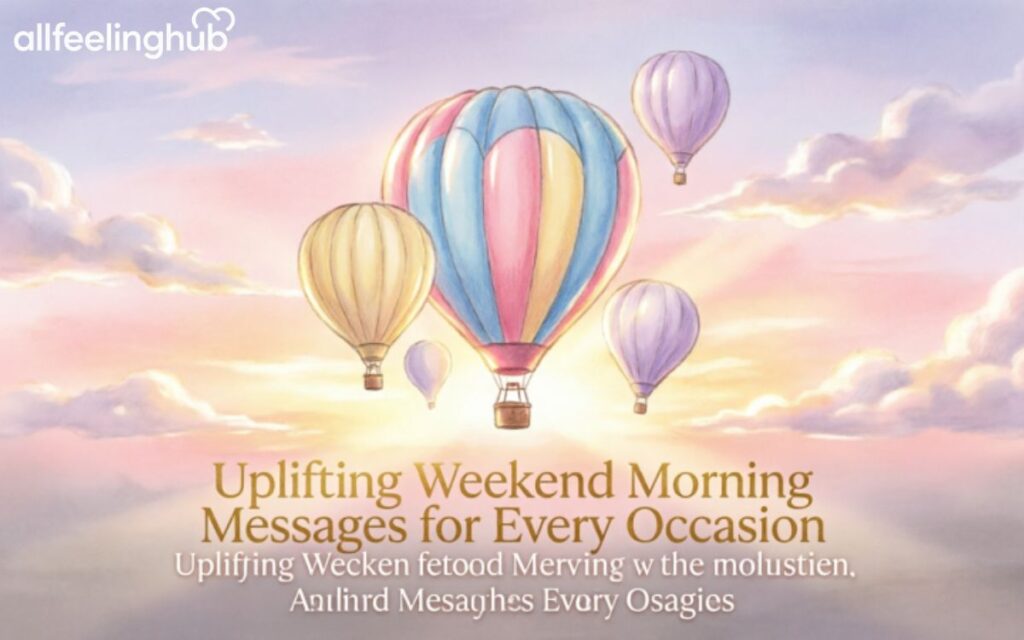 Uplifting Weekend Morning Messages for Every Occasion