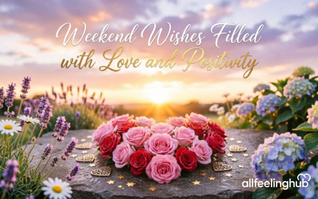 Weekend Wishes Filled with Love and Positivity