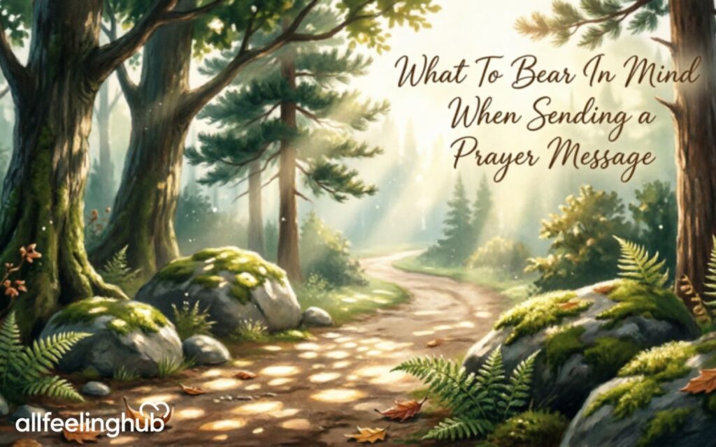 What To Bear In Mind When Sending a Prayer Message