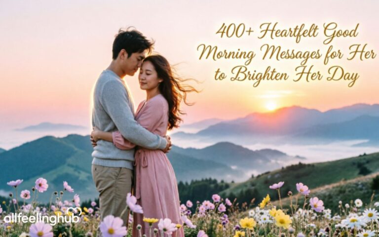 400+Heartfelt Good Morning Messages for Her to Brighten Her Day