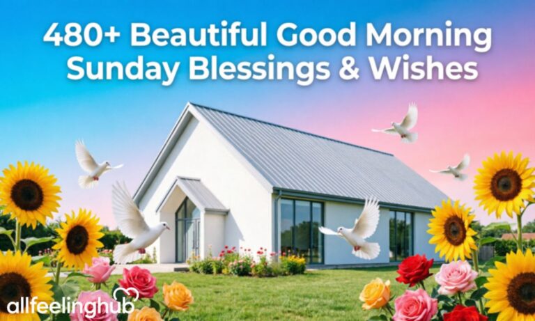 480+ Beautiful Good Morning Sunday Blessings & Wishes