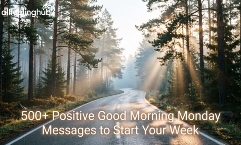 500+ Positive Good Morning Monday Messages to Start Your Week