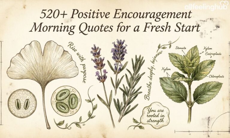 520+ Positive Encouragement Morning Quotes for a Fresh Start