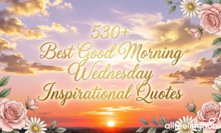 530+ Best Good Morning Wednesday Inspirational Quotes