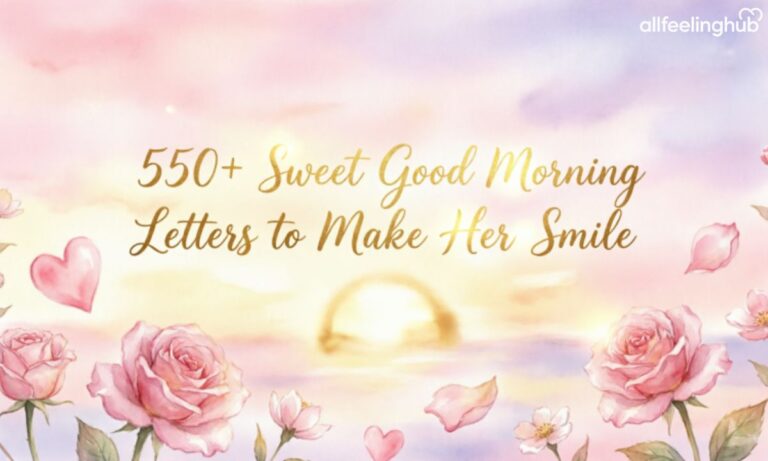 550+ Sweet Good Morning Letters to Make Her Smile