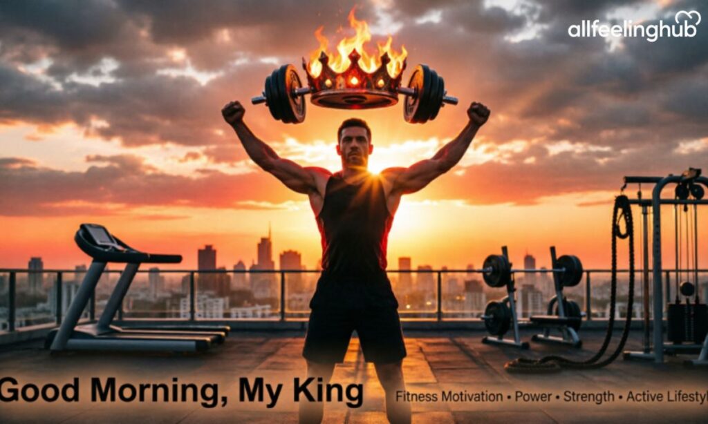 Admiring Good Mornings for His Strength