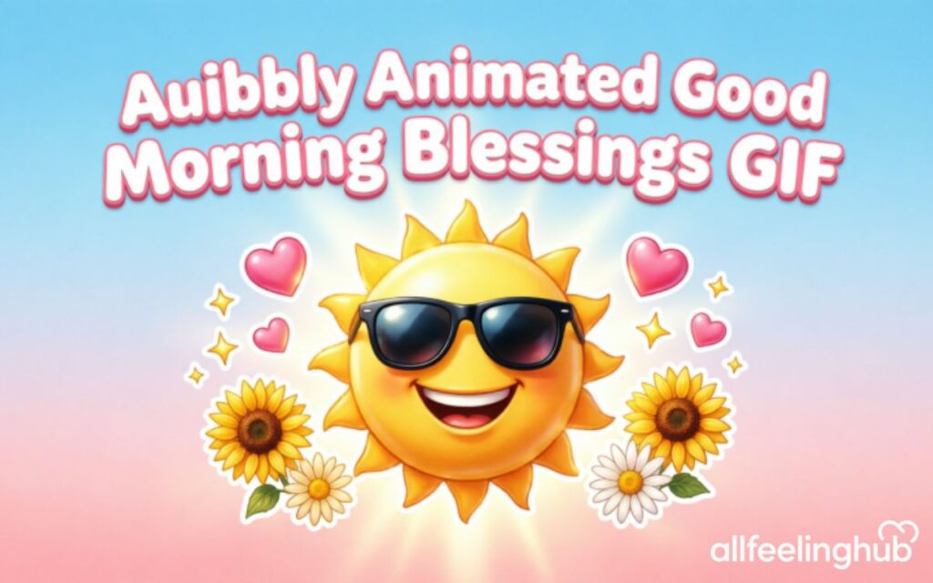Animated Good Morning Blessings GIF to Share on WhatsApp