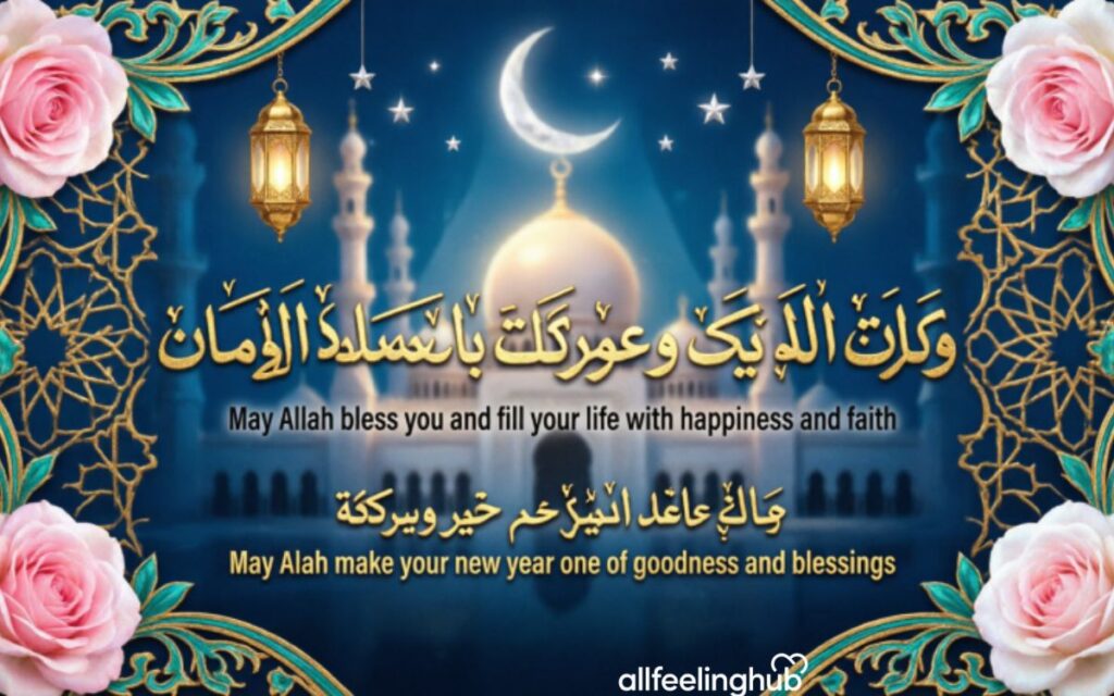 Arabic Islamic Birthday Wishes (With English Translation)