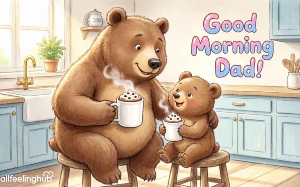 Cute and Sweet Good Morning Messages for Dad