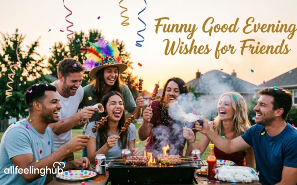 Funny Good Evening Wishes for Friends