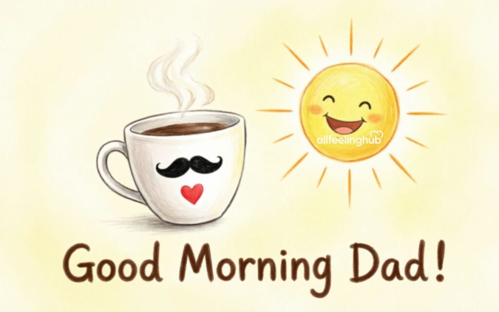 Funny Good Morning Messages for Dad