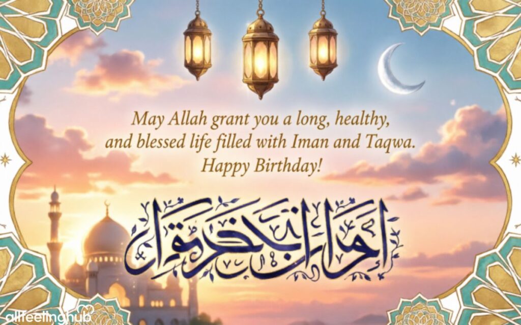 General Islamic Birthday Wishes
