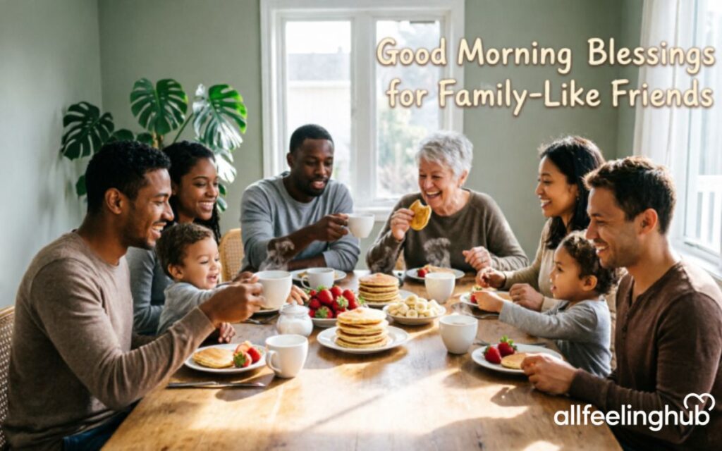 Good Morning Blessings for Family-Like Friends