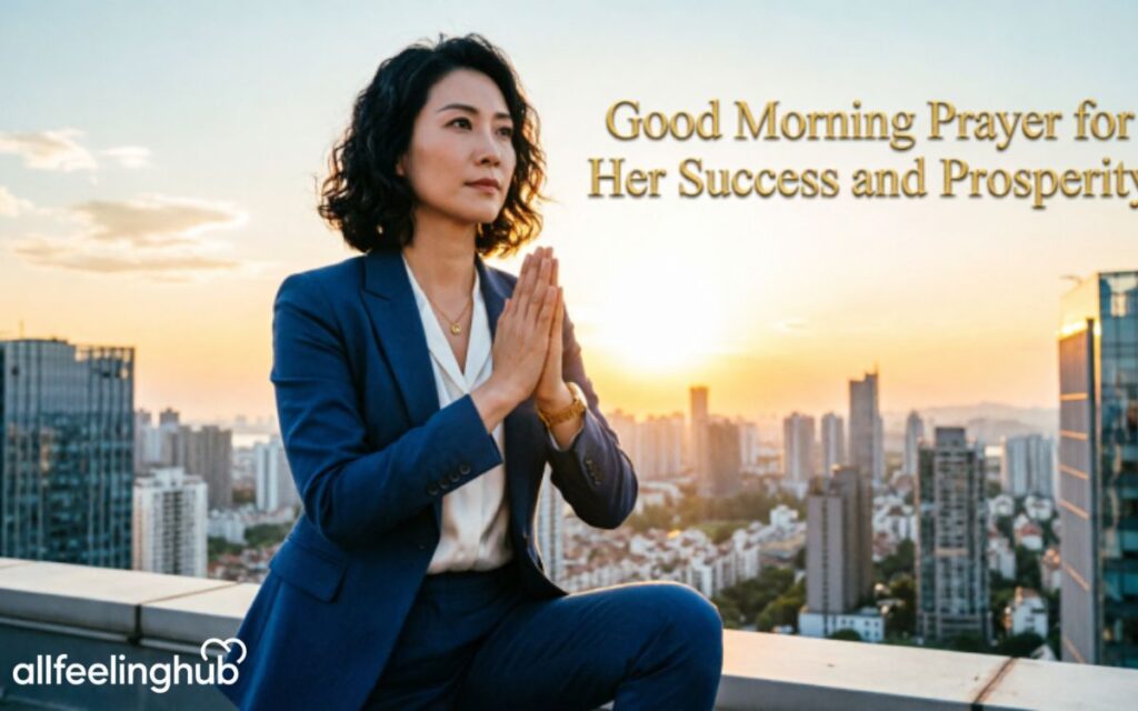 Good Morning Prayer for Her Success and Prosperity