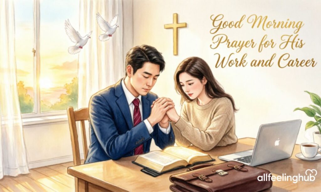 Good Morning Prayer for His Work and Career