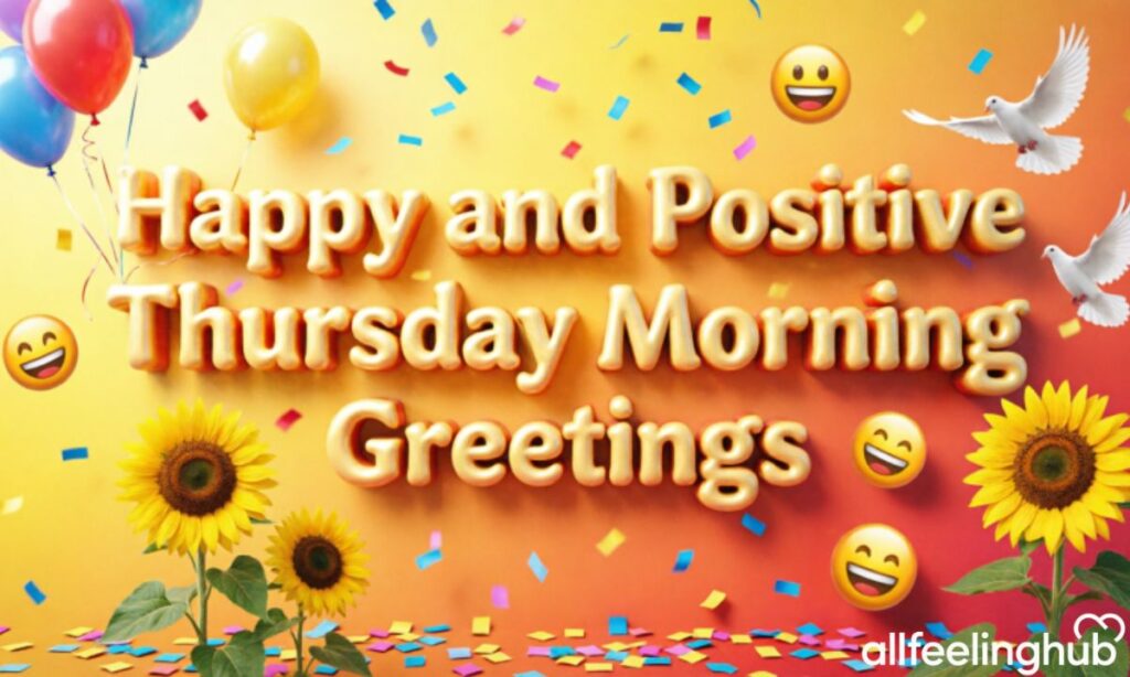 Happy and Positive Thursday Morning Greetings