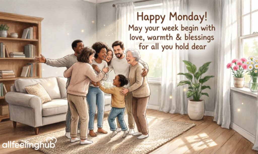 Heartwarming Monday Wishes for Friends and Family