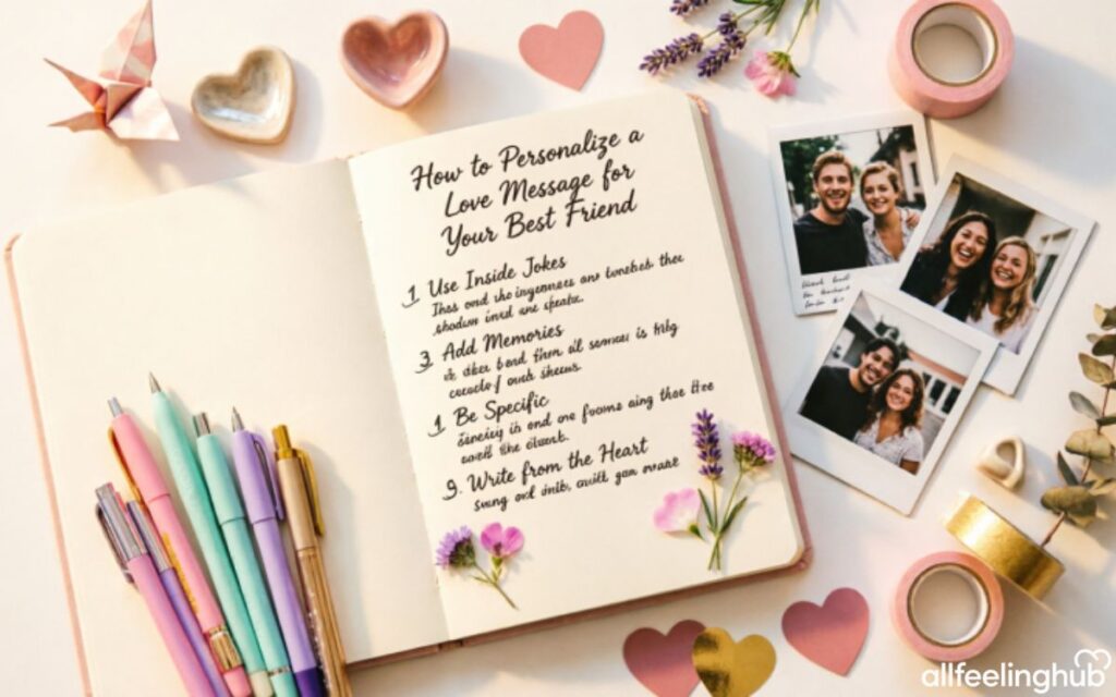 How to Personalize a Love Message for Your Best Friend