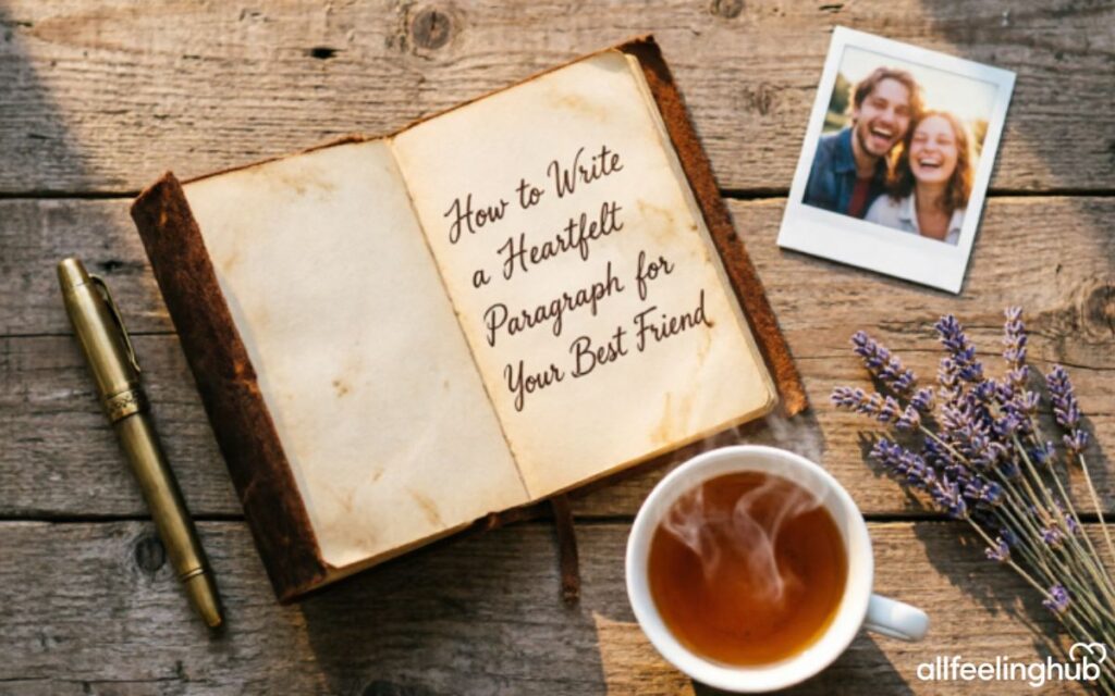 How to Write Your Own Heartfelt Paragraph for Your Best Friend